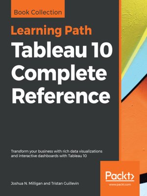cover image of Tableau 10 Complete Reference